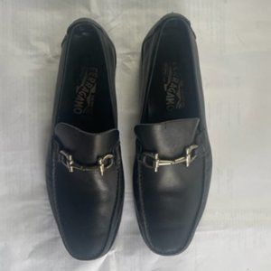 Authentic, Salvatore Ferragamo Mens moccasin shoes, size 8